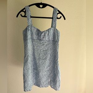 Princess Polly blue floral dress